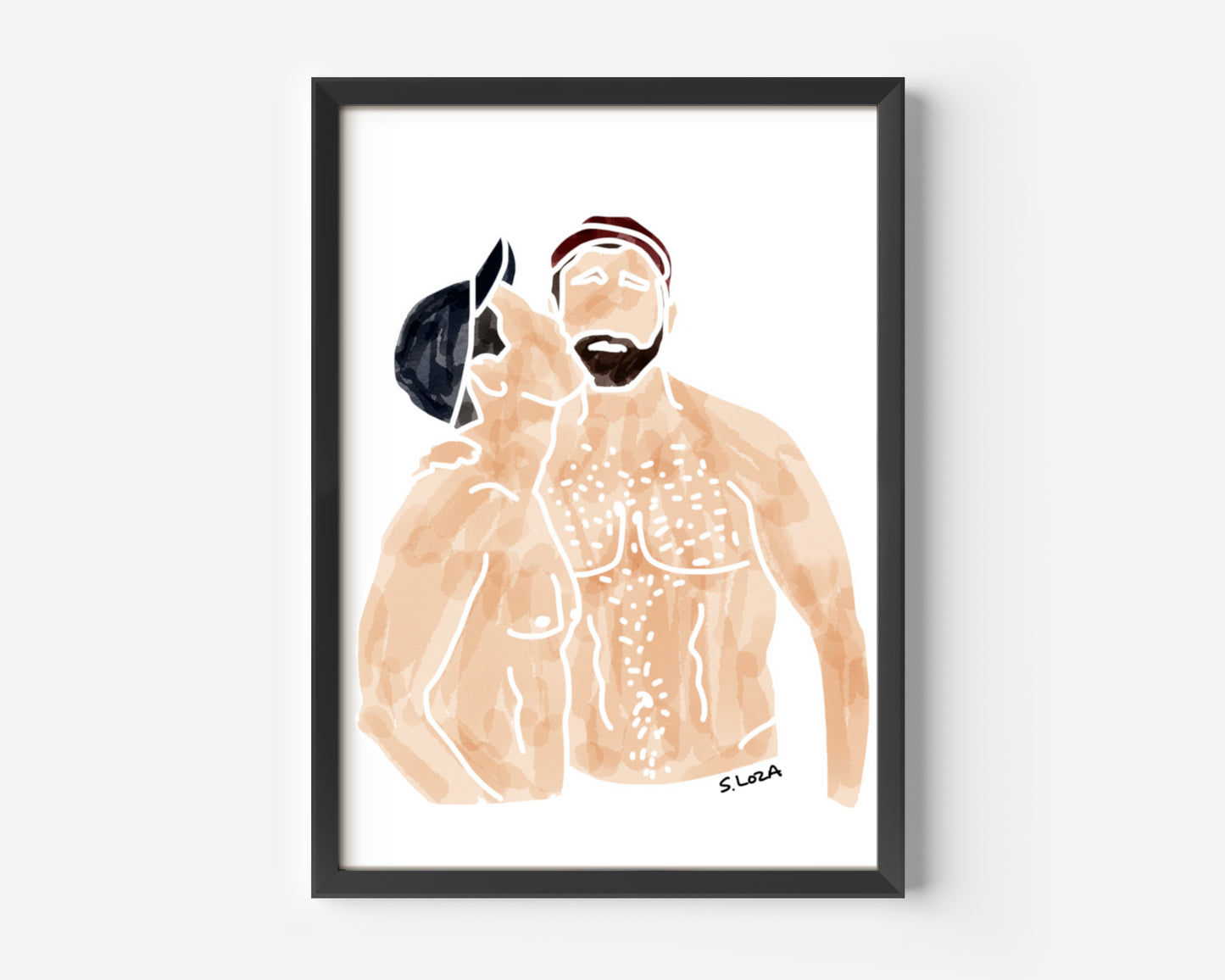 Vibrant Gay Watercolor