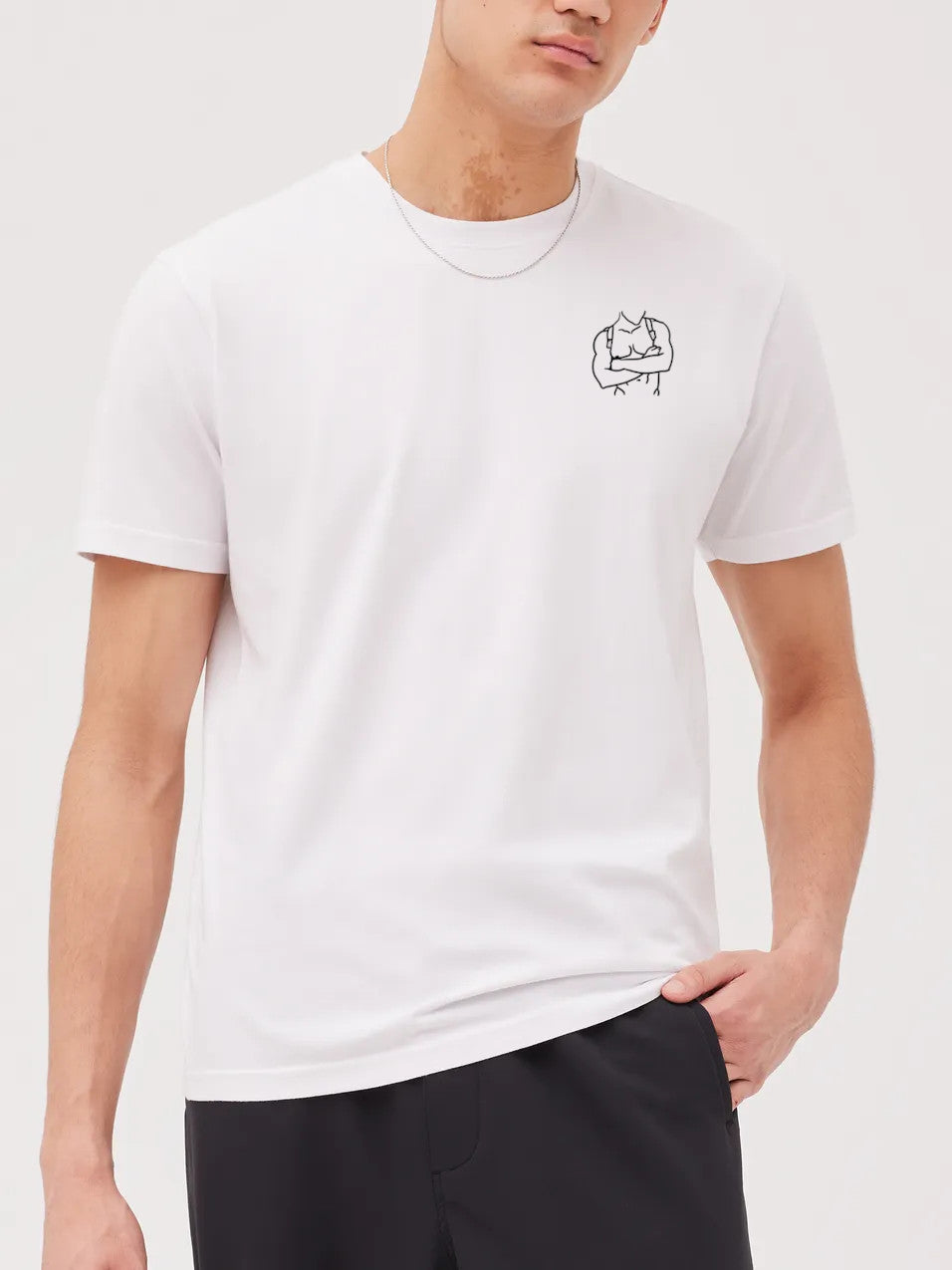 Harness Graphic Tee - White