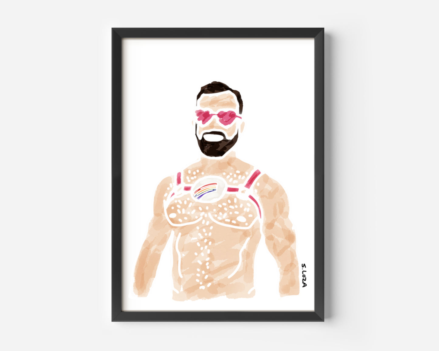 Vibrant Gay Watercolor