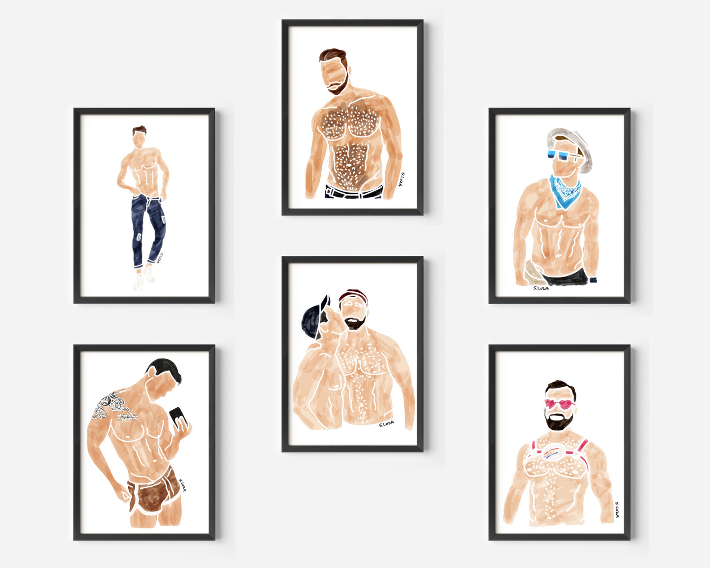 Vibrant Gay Watercolor