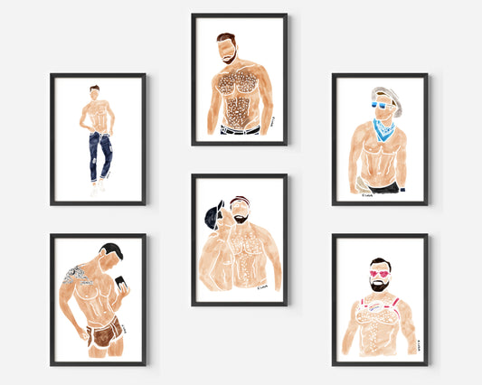 Vibrant Gay Watercolor