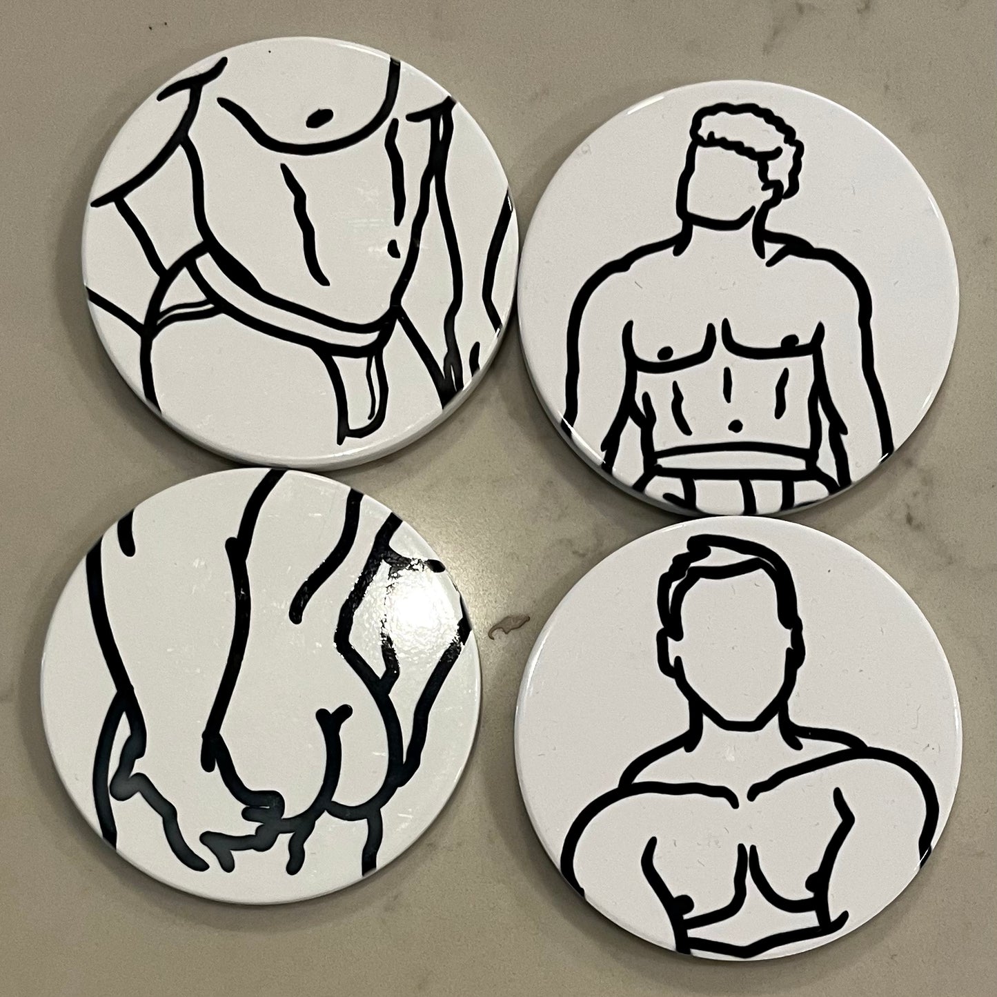 Imperfect Coasters - Sets of 4